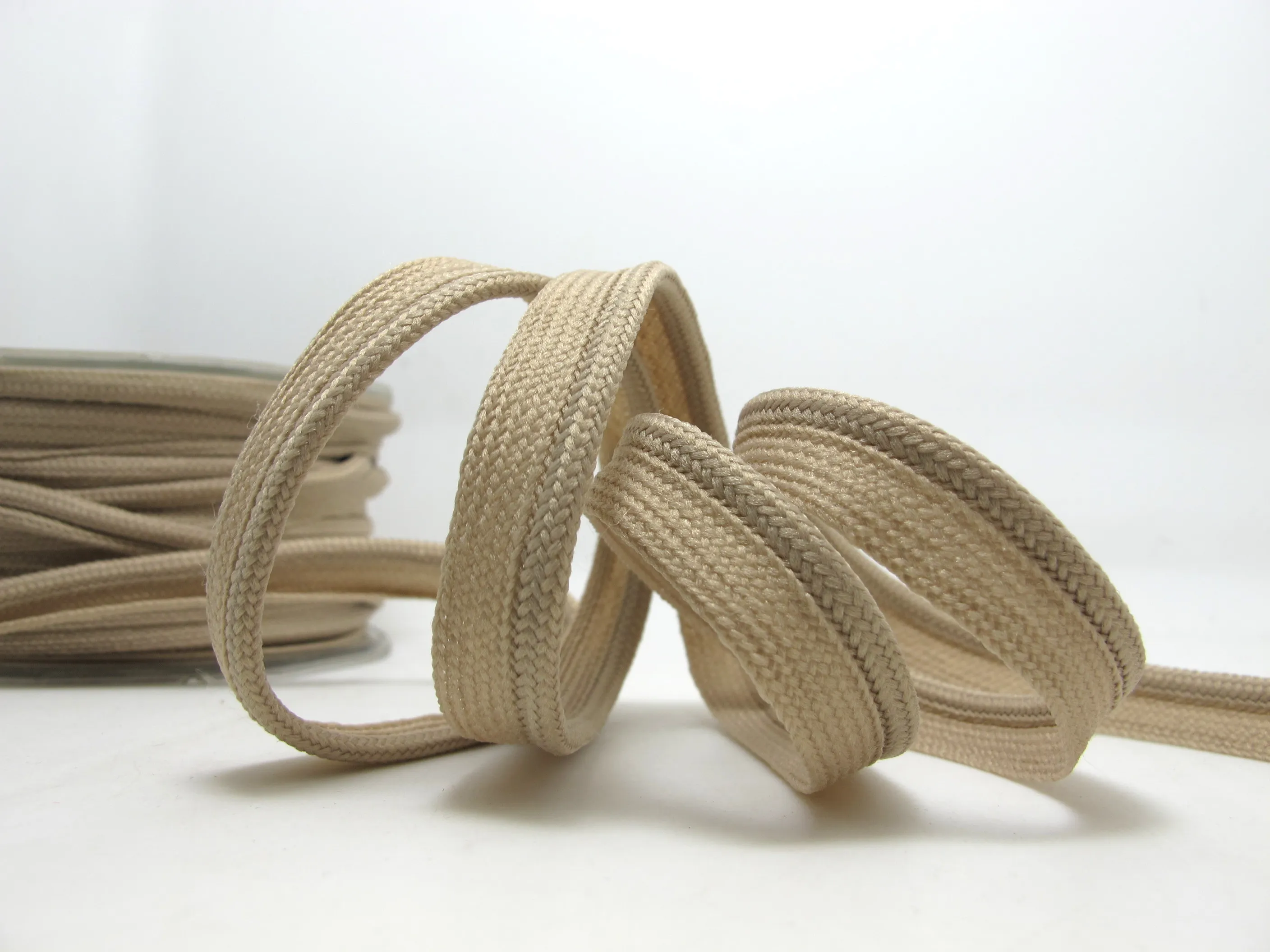 

5 Yards 10mm Brown Piping Lip Cord Trim|Pillow Cushion Trim|Upholstery Edging Trim Sewing Supplies