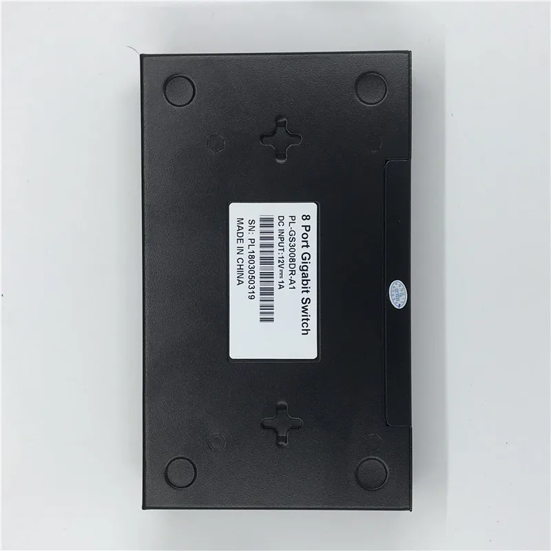 OEM Nieuwe модель 8 портовый металлический корпус гигабитный коммутатор для рабочего
