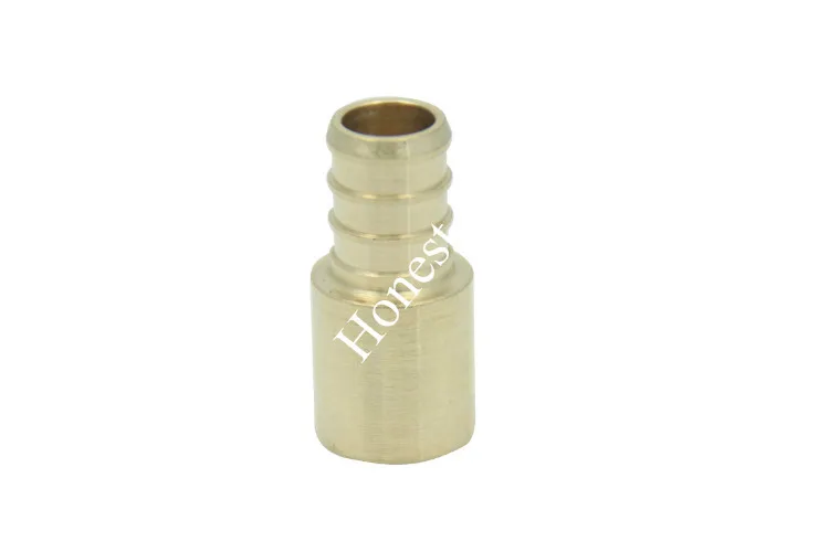 1//2/" PEX x 1//2/" Male Sweat Adapters Brass Crimp Fittings 5