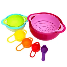 8 teile/satz Marke hohe qualität mutter tag geschenk Multicolor kreative geschirr set küche Bowl kitchen tool set Freies verschiffen