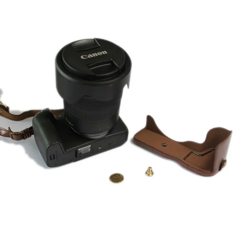 Для Canon EOS RP(24-105 мм) комплект футляр для передвижного фотоаппарата чехол логика PU кожаный чехол внутренняя Флокированная Защитная камера