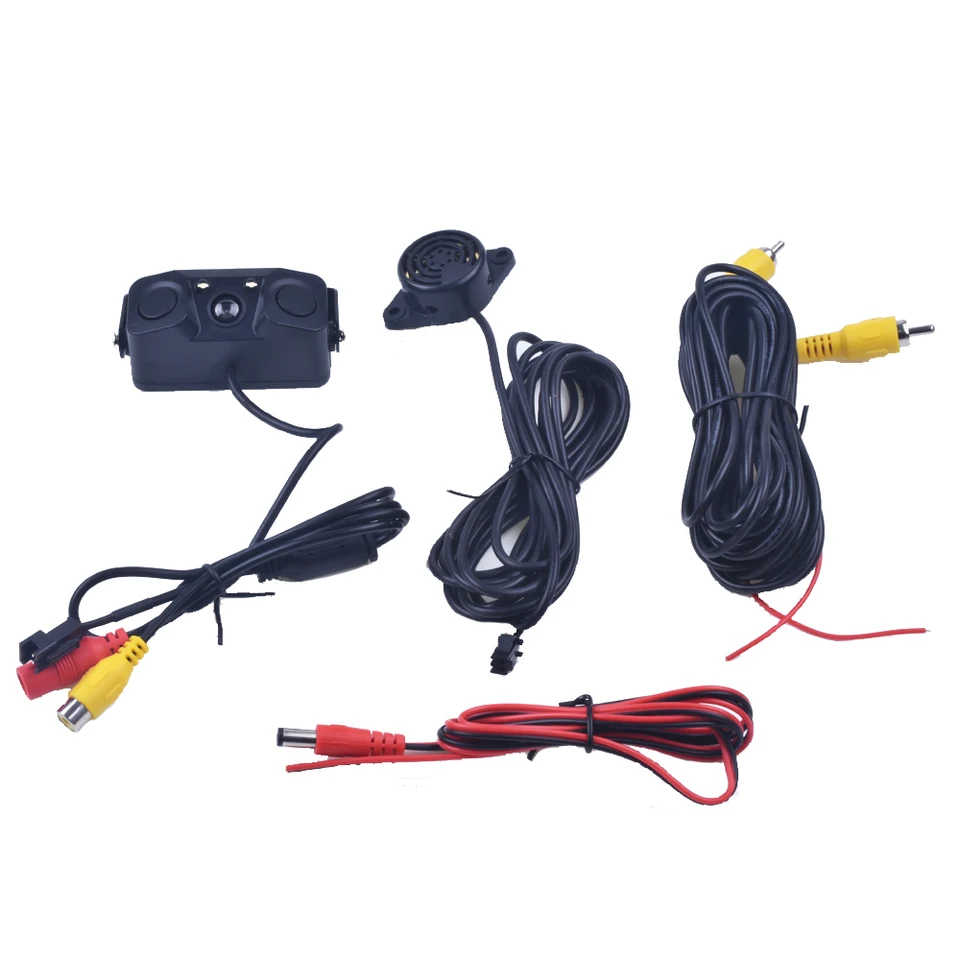 Caméra De Recul HD 2 En 1 Avec Détecteur De Radar De Stationnement