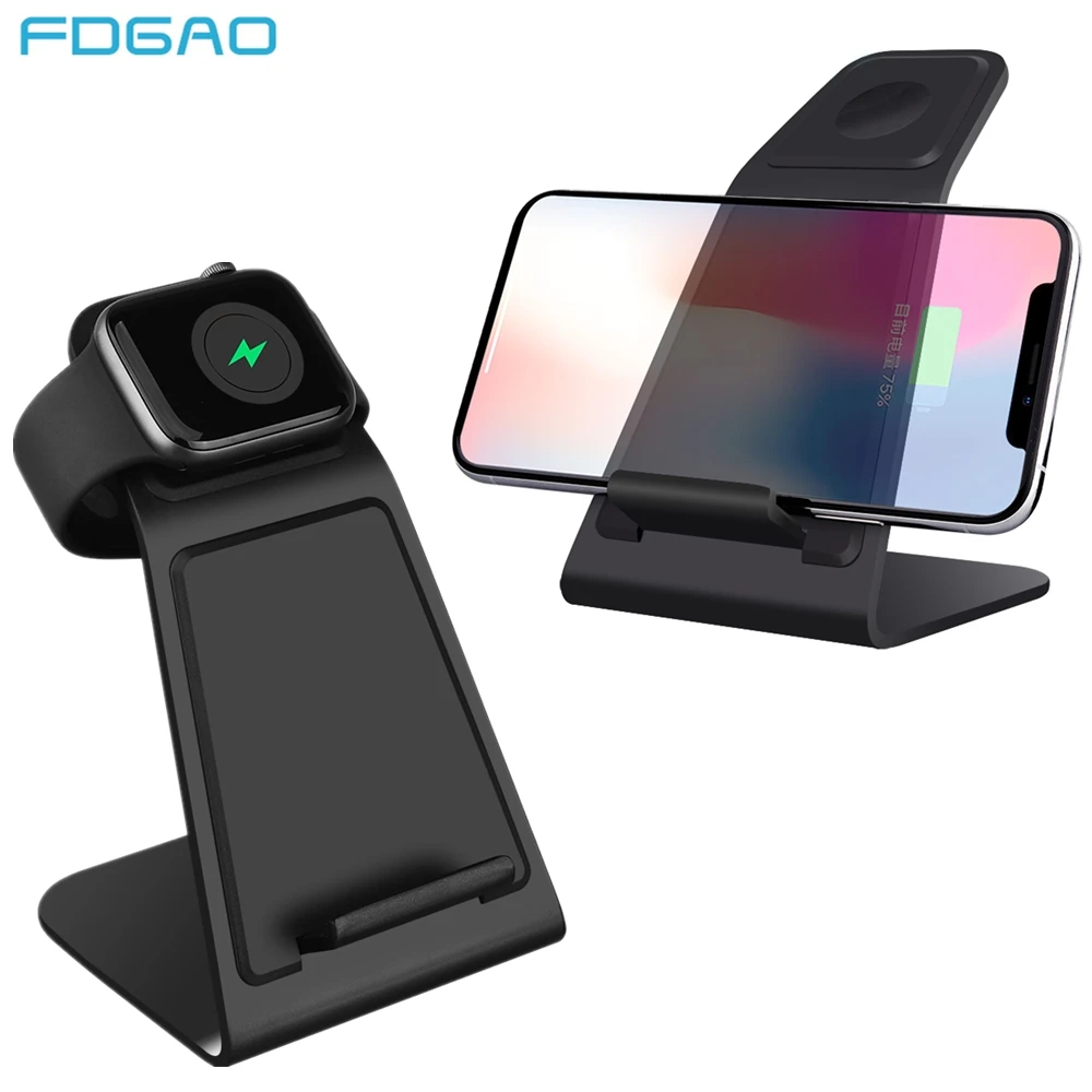 FDGAO 10W Qi Wireless Charger for Apple Watch 3 Fast