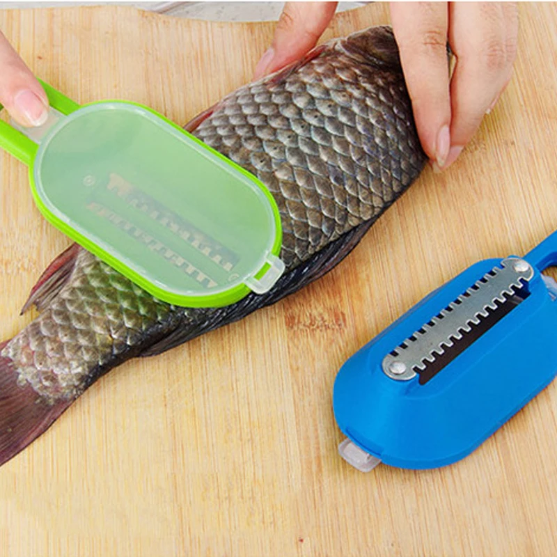 

Kitchen Tools Fish Scale Scrape Clean Stainless Steel Scraper Fish Scale Knife To The Kitchen With A Knife Cooking Accessories