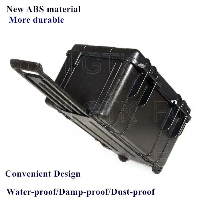 Drawbar case 24v 100Ah Lifepo4 battery pack waterproof for RV EV 3kw 5kw motor mobile power solar storage energy + 10A charger (3)