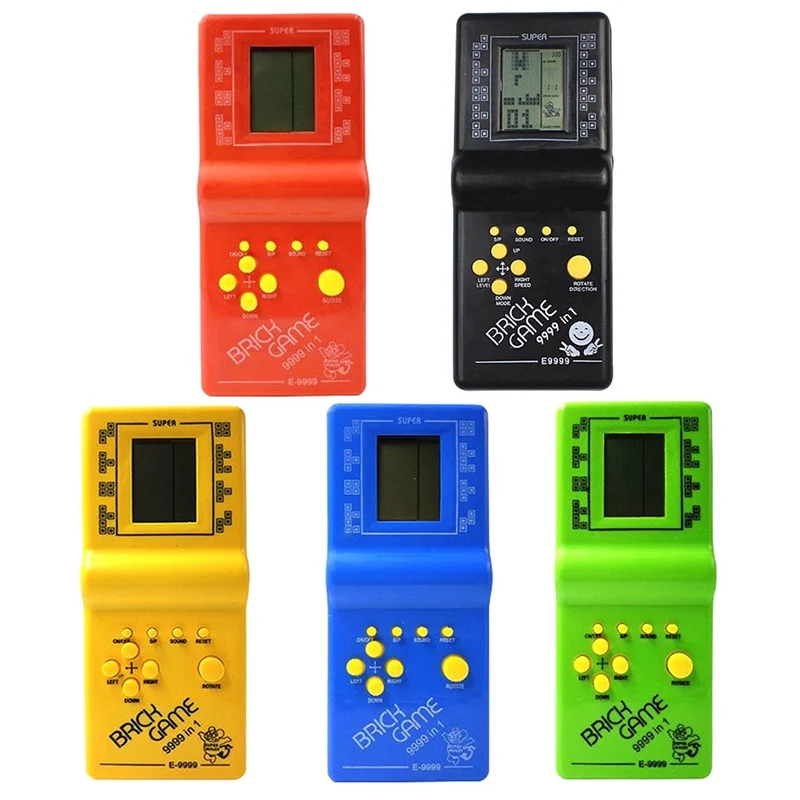 

Ordinary 1pcs Electronic Hand-held Game Machine 8 In 1 Brain Game Toy Children's Educational Toys