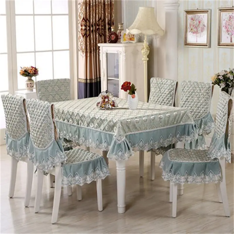 European fabric chair sleeve Simple modern table cloth packagein