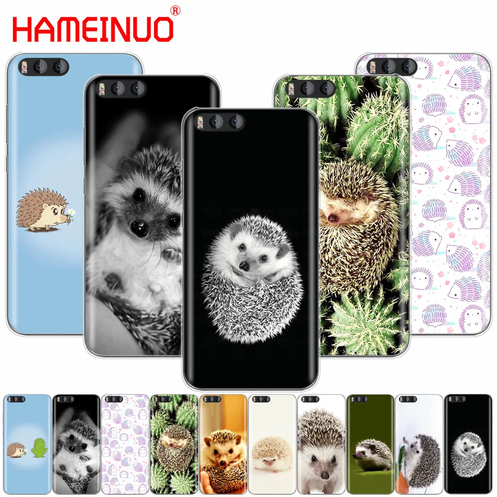 

HAMEINUO hedgehog Cute animal cartoon Cover Case for Xiaomi Mi A1 A2 3 4 5 5S 5C 5X 6 6X 4I 4C NOTE MAX 2 mix plus
