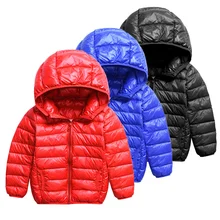 

Kids Winter Jacket Boy Girl Outwear Autumn Warm Duck Down Hooded Coat doudoune fille Children Winter Clothing Snowsuit Infant