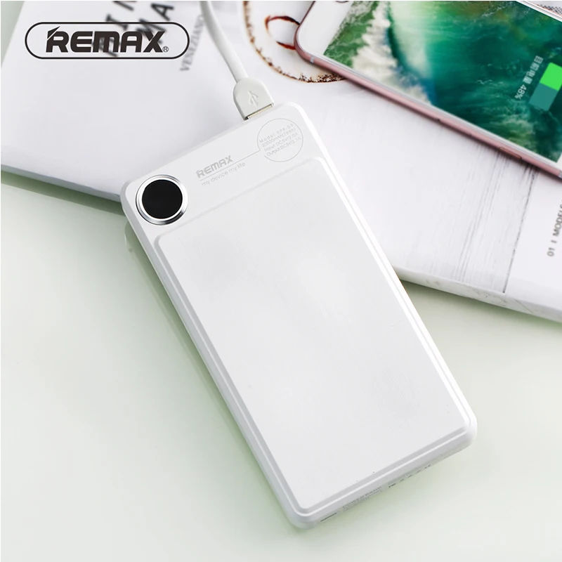 Remax 20000mAh LCD Внешний аккумулятор Двойной USB портативный зарядный внешний для Xiaomi mi