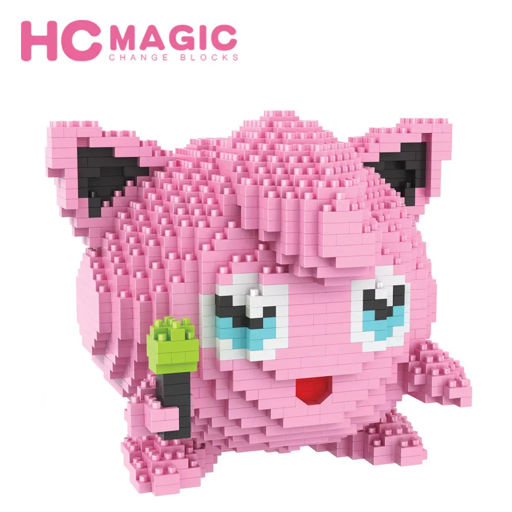 

HC MAGIC 9024 Diamond Building Blocks High Tech Toys Princess Toys Early Education Gifts Action Figure Plastic Assembly Model