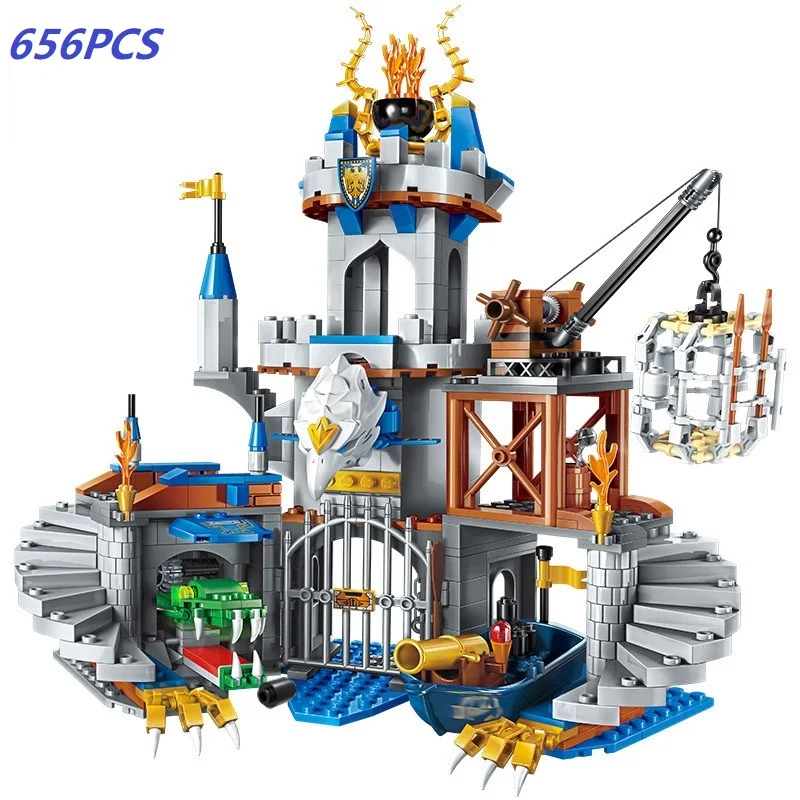 

Assemble Battle of Glory series Flying Eagle Castle Building Blocks Educational Toys For Children