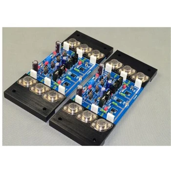 

Refer KSA100 MKII Circuit PM-6 HiFi fever Class AB 300W+300W ON MJ15024/15025 + MJE15032/15033 Gold seal tube amplifier board