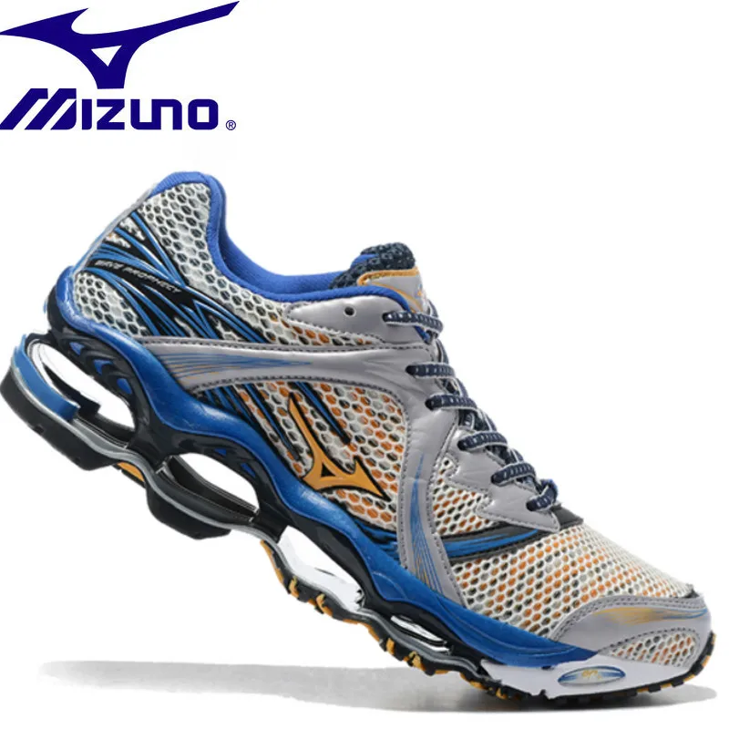 MIZUNO WAVE Prophecy 1 professional Men Shoes Breathable Mesh running shoes Outdoor Weightlifting Shoes 5 Color Size 40-45