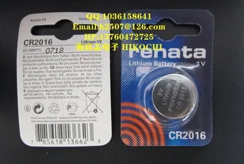

RE NATA CR2016 3V cell battery LI-MN button battery singly packgaged