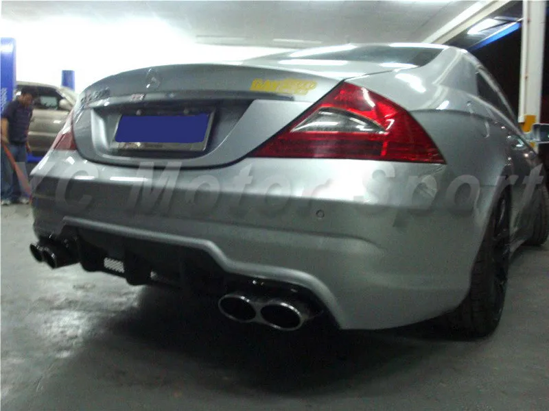 2005-2009 MB W219 CLS Class R231-AMG Style Rear Bumper FRP (10)