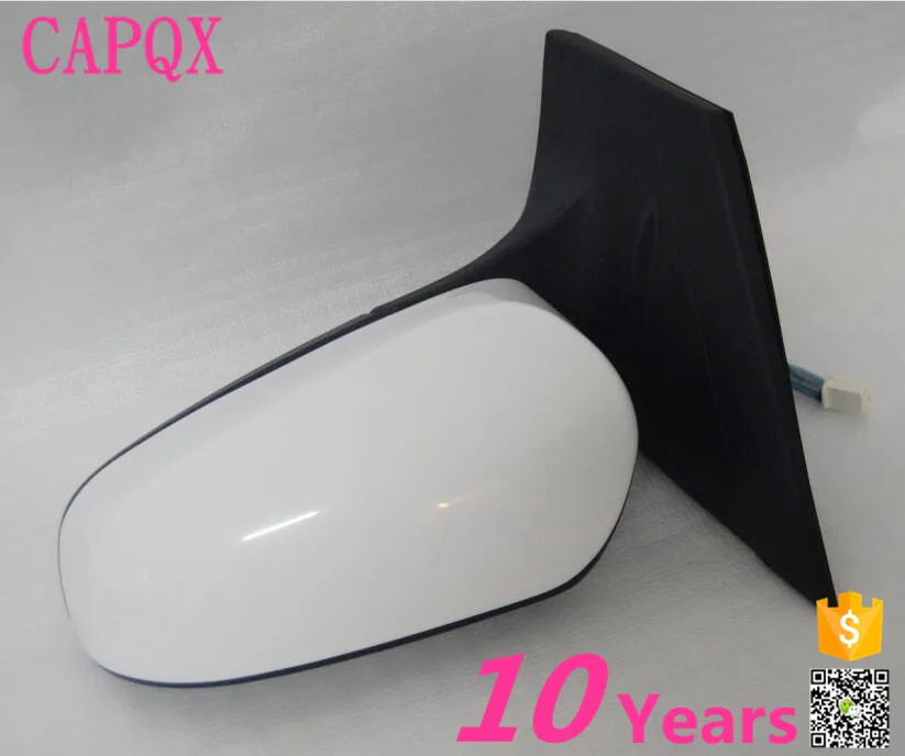 

CAPQX Auto Electric rearview Rear View Side Mirror FOR TOYOTA YARIS L VIOS 2014 2015 3 Pin