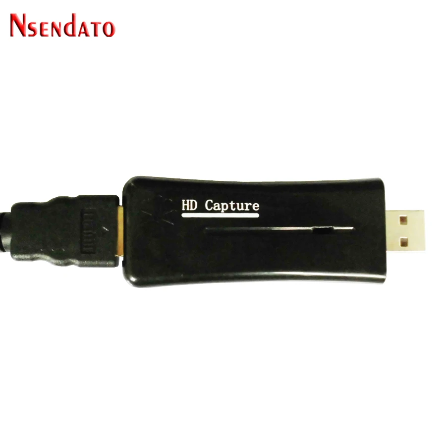 Nsendato UTV007 USB 2,0 к HDMI видео Catpure карта USB2.0 HD 1 способ видео карта конвертер адаптер для Windows XP/Vista/7/8/10