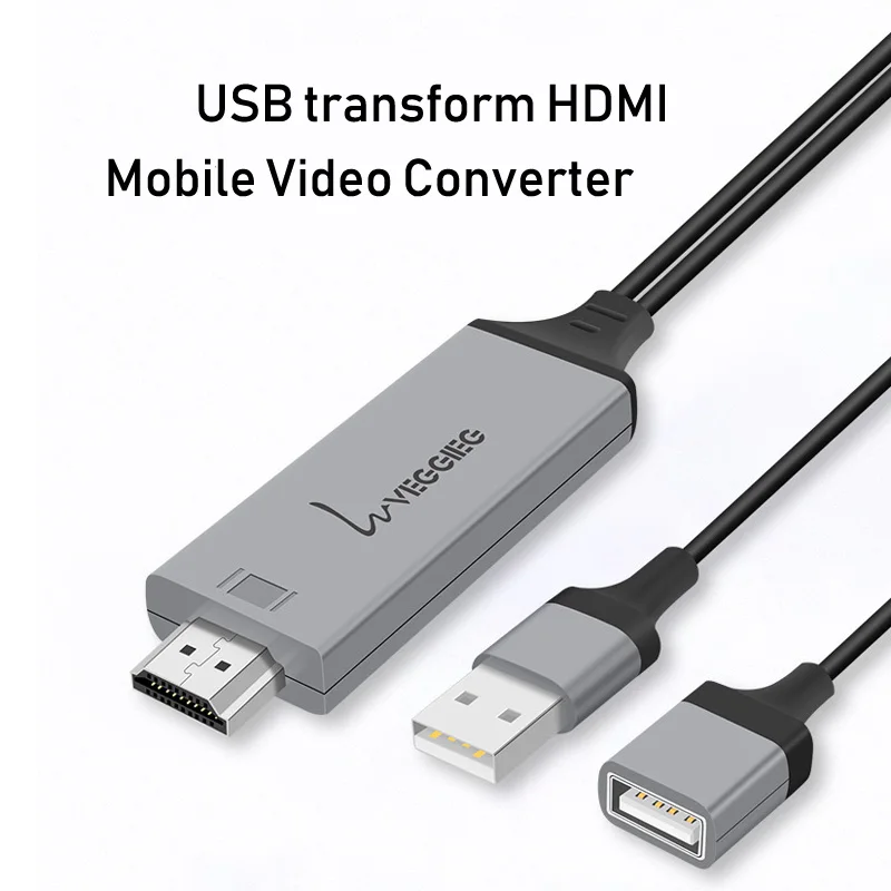 

Mobile Conversion HDMI Apples Phone Homescreen Line Applicable to iPhone 7/8/x Mobile Conversion TV HDMI High Definition Line