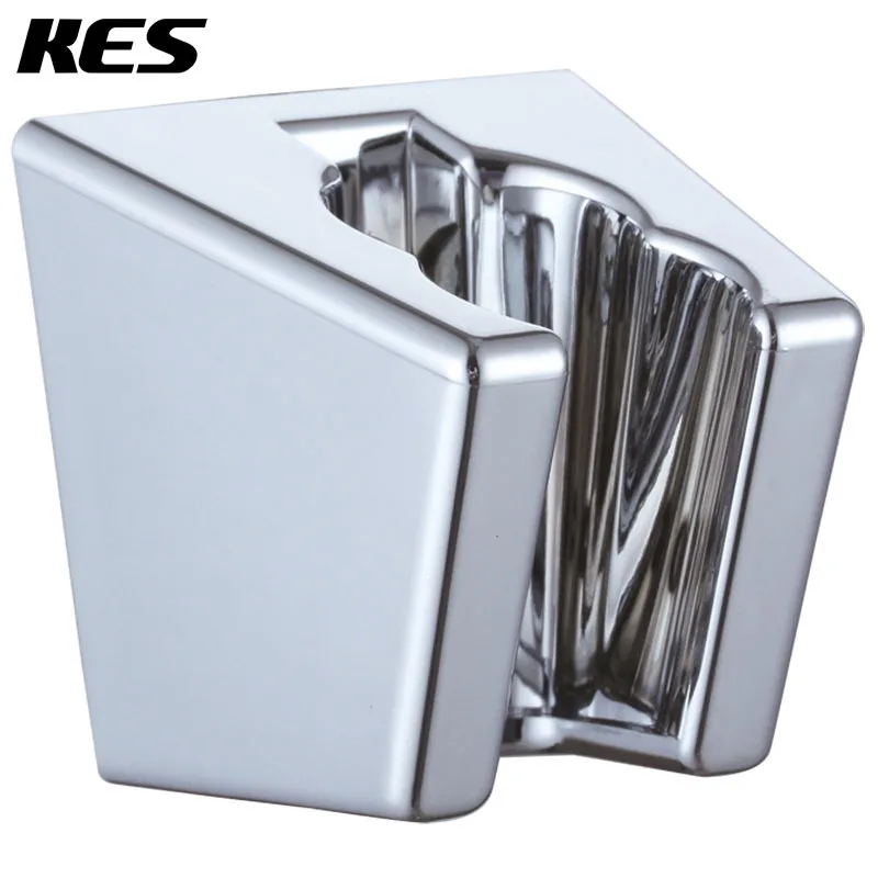KES C102 Ванная комната ABS портативный душ кронштейн держатель настенный кронштейн для телевизора - Цвет: Chrome