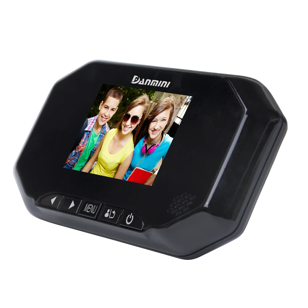 3," дюймовый умный дверной глазок видео запись DAMINI 2.0MP HD lcd Цифровая Фото FIFO камера дверной глазок не беспокоить дверной Звонок