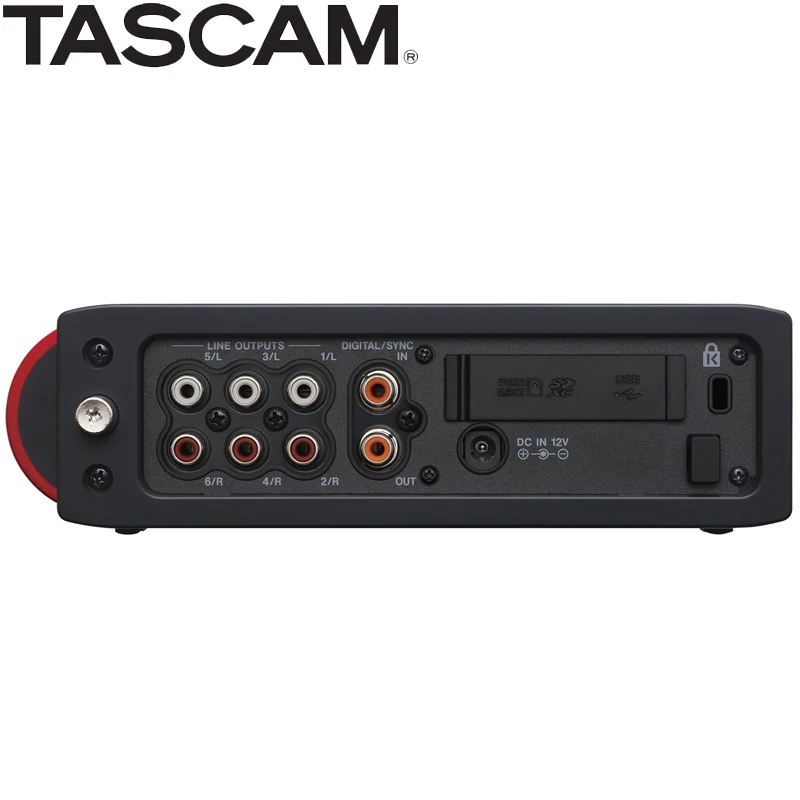 TASCAM DR-680MKII портативный многоканальный рекордер с 6 микрофонными/линейными входами и цифровыми входными каналами для записи видео в реальном времени