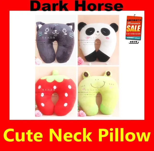 Free shipping cute animal Neck Massager Pillow,neck pillowin Travel
