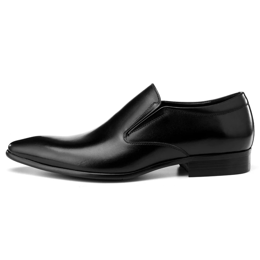 Genuíno Homem Vinho Clássico Homens Couro Italiano Toe Partido Preto Apontou Casamento De vermelho Designer Deslizamento Bql168 Handmade Em Sapatos Dos Casuais R6wXqqz