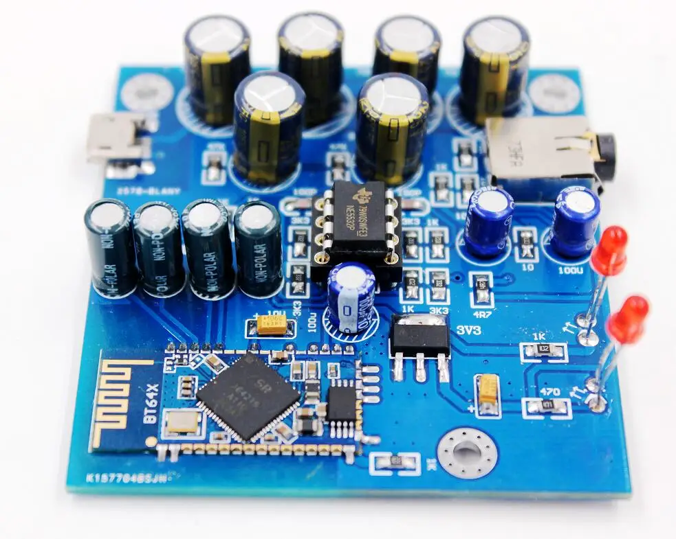 CSR64215 Bluetooth 4 2 APTX аудио приемник беспроводной адаптер HIFI с Op amp NE5532 3 5 мм для