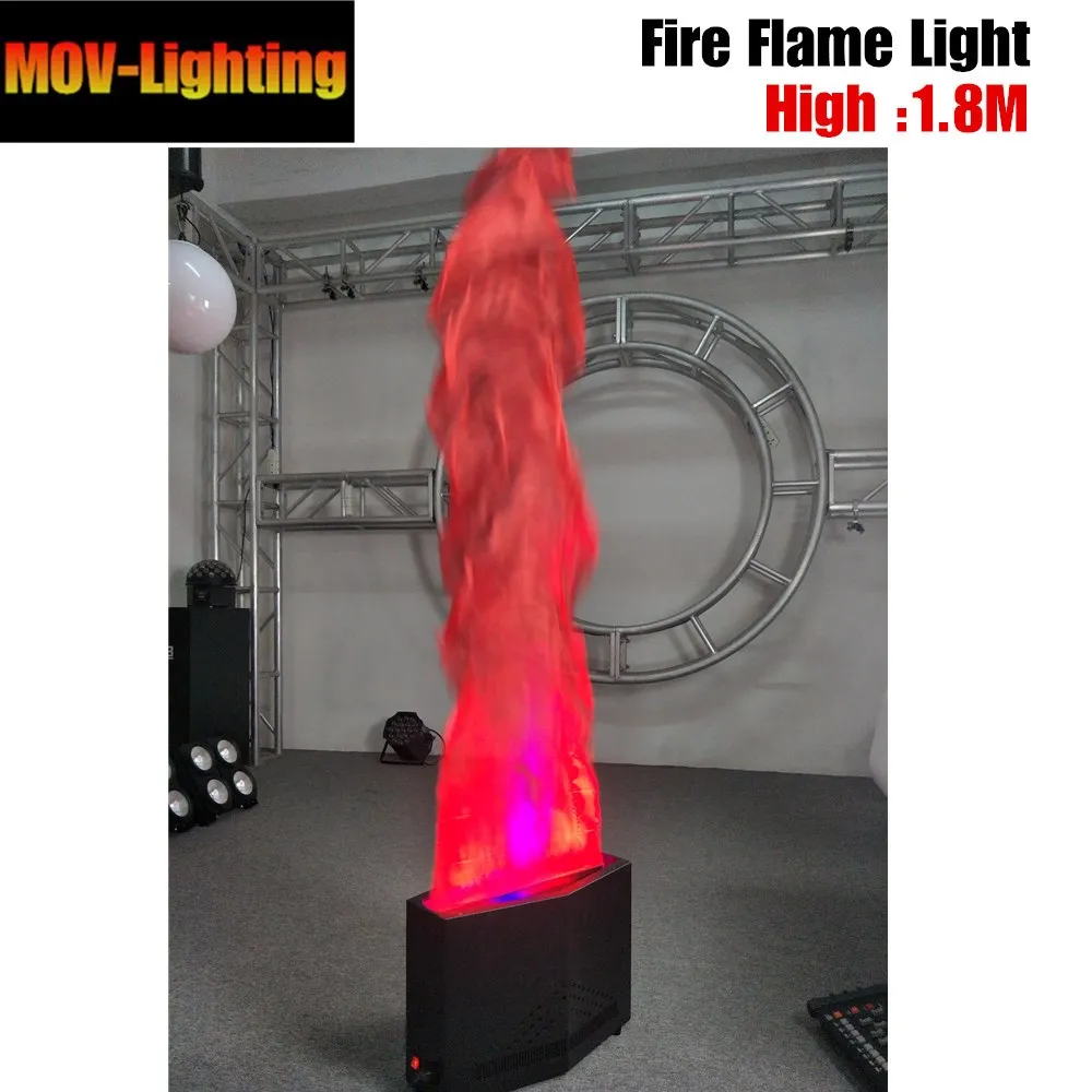 Silk /Fake Fire With 36pcs DJ Equipment light 1.8M flame stage light
