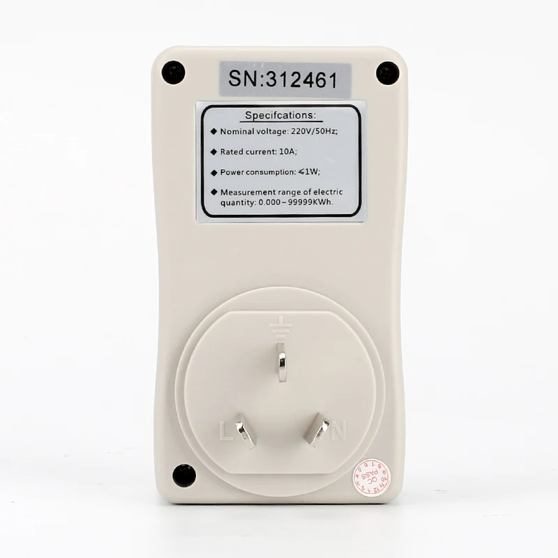 ELECALL EM701 + ЖК цифровой измеритель энергии ватт ампер Частотный монитор мощности