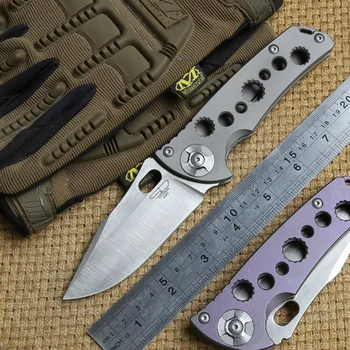 

STEDEMON DSM folding knife S35VN blade KVT ball bearing Titanium handle camping hunting outdoor Survival pocket knives EDC tool