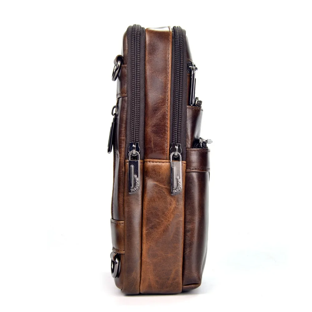 de ombro para homens corpo Material Principal : Couro Genuíno
