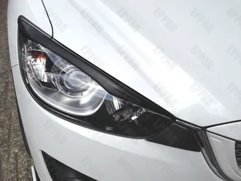 

Unpainted Fiberglass Headlight Eyelids Eyebrows for 2013-2017 Mazda CX-5