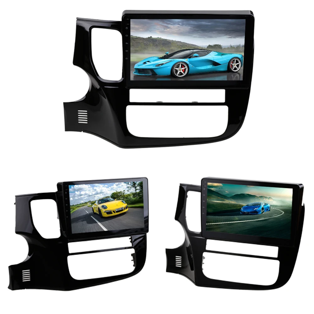 Best Sinosmart Android 8.1 2Din IPS/QLED 2.5D screen car gps multimedia radio navigation player for Mitsubishi Outlander 2008-2019 14