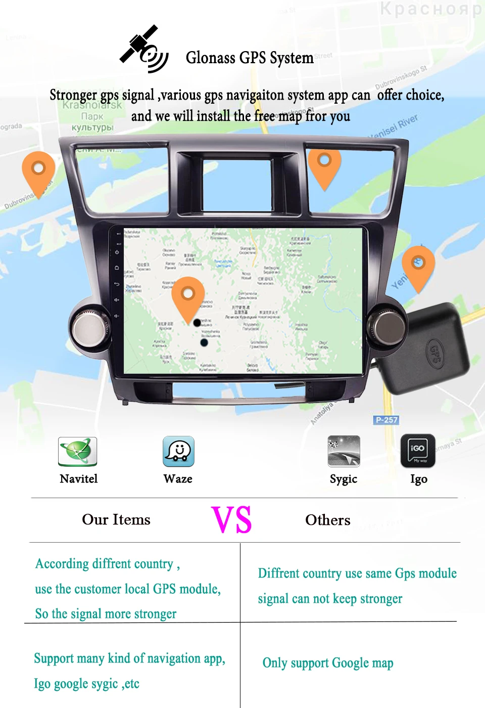 Excellent 10.1" 4G RAM 64G ROM Octa Core Android 9.1 Car GPS Navigation For Toyota Highlander 2009-2014 Top Car Accessories Tape Recorder 9 Excellent 10.1" 4G RAM 64G ROM Octa Core Android 9.1 Car GPS Navigation For Toyota Highlander 2009-2014 Top Car Accessories Tape Recorder 9