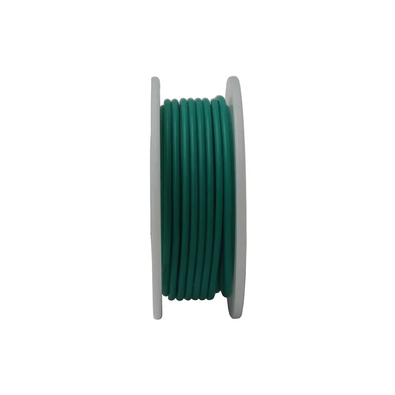 Силиконовый 18AWG 5 м гибкий силиконовый провод луженая медная проволока кабель многожильный 10 цветов на выбор DIY проводное соединение - Цвет: Green