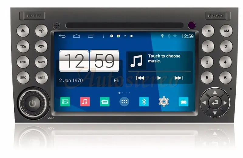7 дюймов Android S160 Quad-core Системы автомобильный DVD gps для Mercedes Benz SLK W171 R171(2003-2011) автомобиль Walkie Talkie store