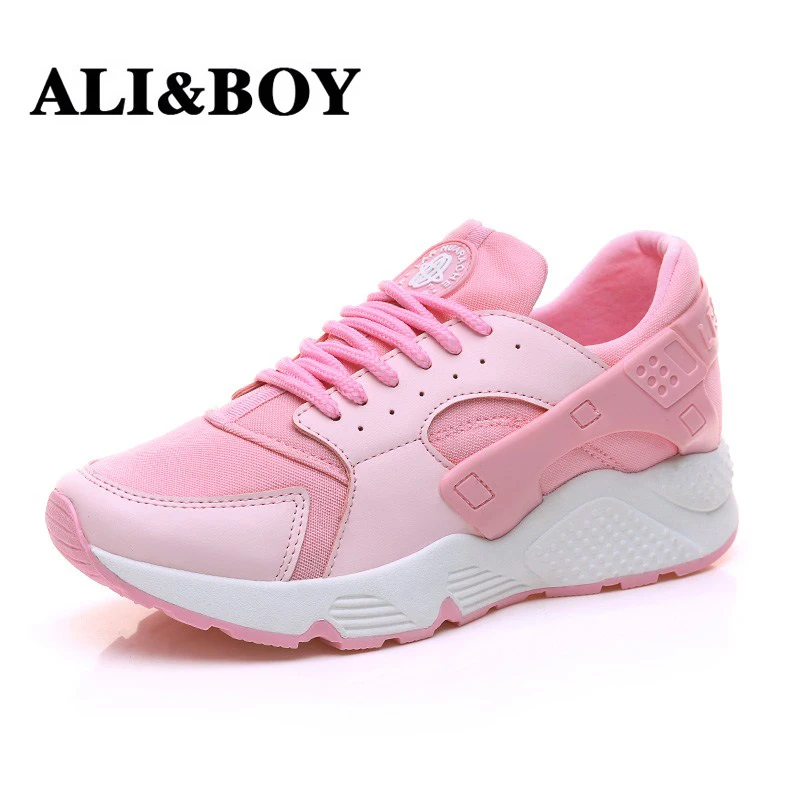 ALIBOY Для женщин кроссовки Спорт для Для женщин обувь для прогулок спортивной обуви толстом студентка женская обувь 2018