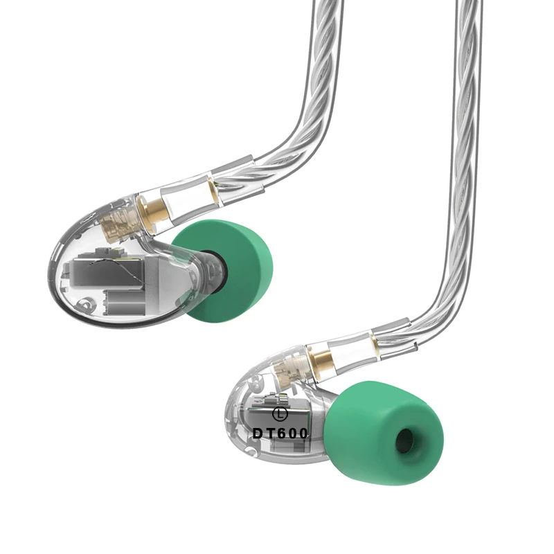 NICEHCK DT600 6BA приводной блок в ухо наушник 6 сбалансированных арматурных съемных