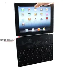 Support Wireless Bluetooth 3.0 Keyboard Silicon Stand Case Cover For Apple iPad 2 3 4 9.7 inch Tablet & pen