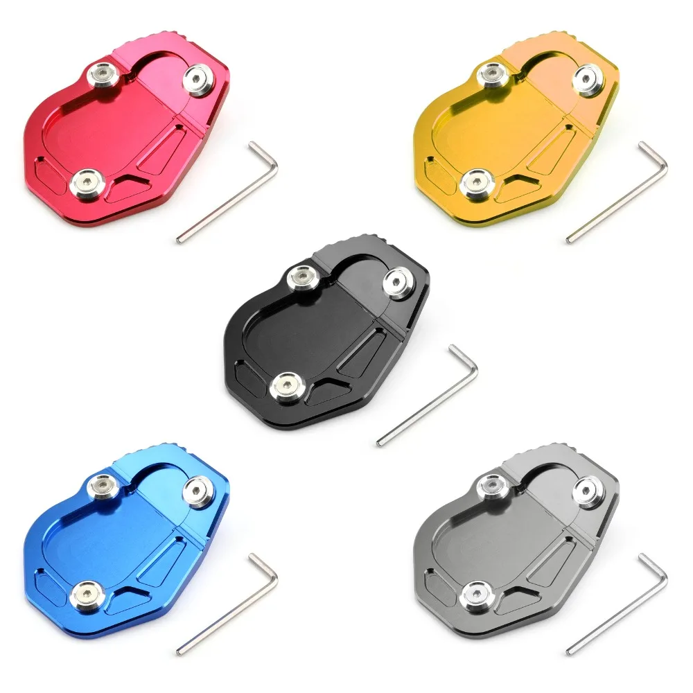 

Areyourshop Motorcycle Anodized Side Stand Plate Kickstand Extension Pad For BMW R NINE T 2017 Motorcycle Accessories Covers