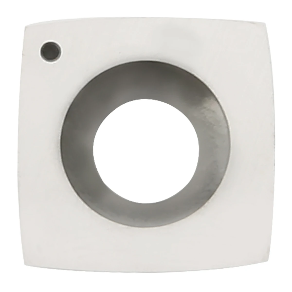 1pc 2" Face Radius Carbide Insert 4-Edge Square Round Edge Blades CNC Lathe Turning Cutter for Woodworking 15mm*15mm*2.5mm-R50