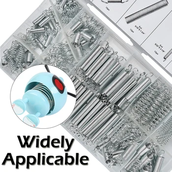 

200PCS/set Practical Metal Tension/Compresion Springs Assortment In 20 Sizes Electrical Hardware Drum Extension