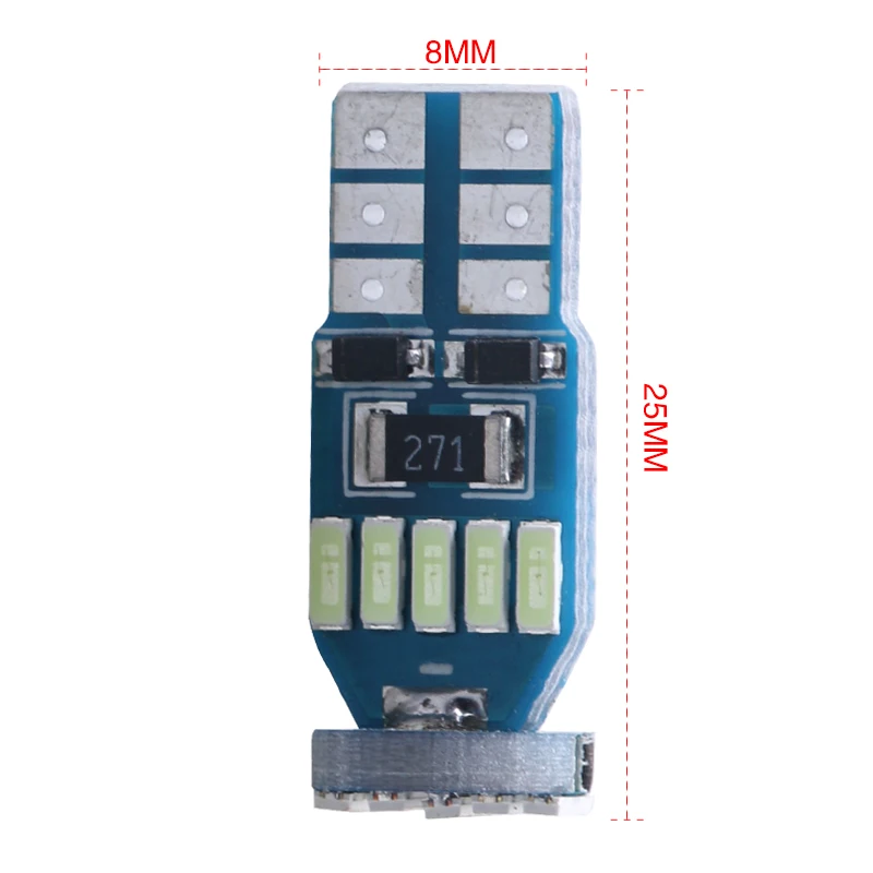 Стайлинг автомобиля W5W светодиодный T10 4014 15SMD автомобильные лампы 168 194