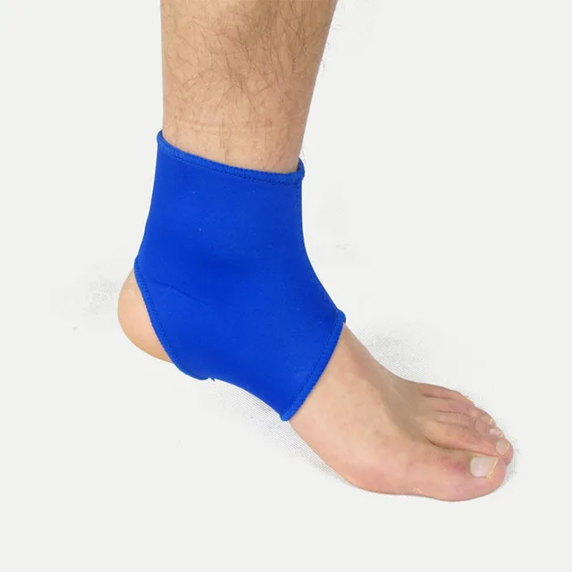 1 Pair Lycra Ankle Support Football Basketball Badminton Running Sports