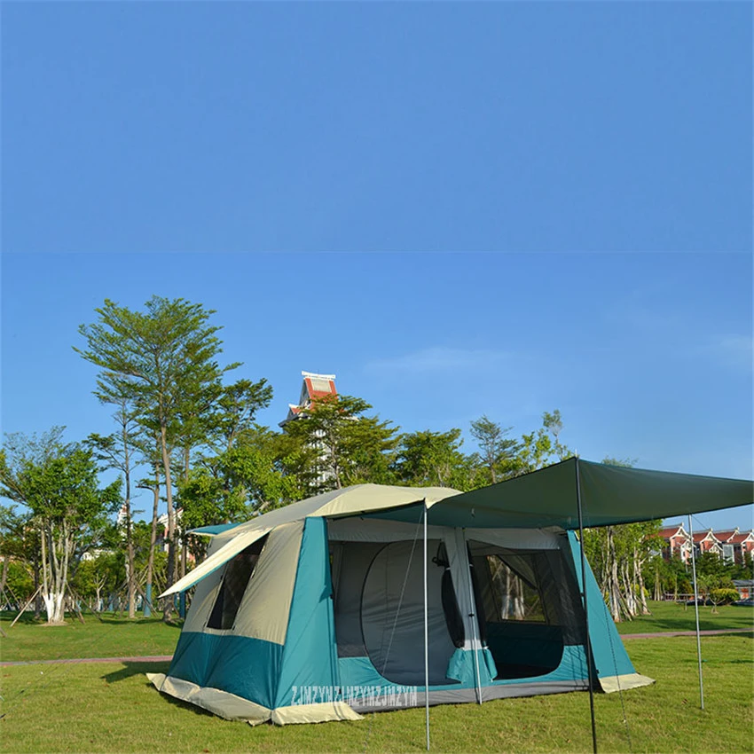 Extérieur étanche 2 personnes tente familiale tente tente pour camping