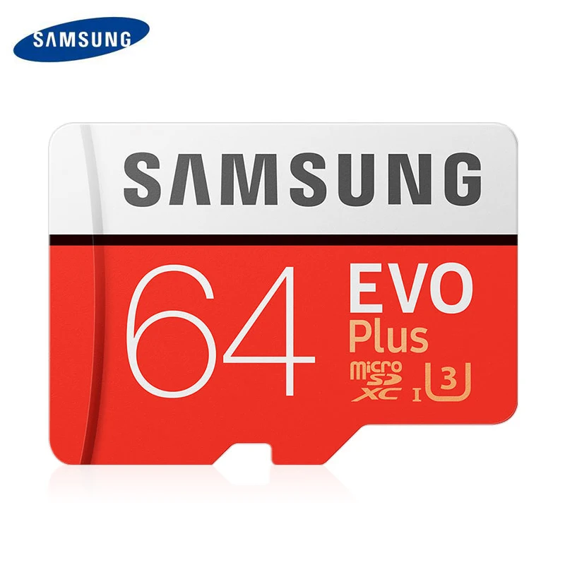  SAMSUNG Memory Card MicroSD 32GB 64GB 128GB 256GB 512GB U3 SDHC SDXC Grade EVO+ Class 10 C10 UHS TF
