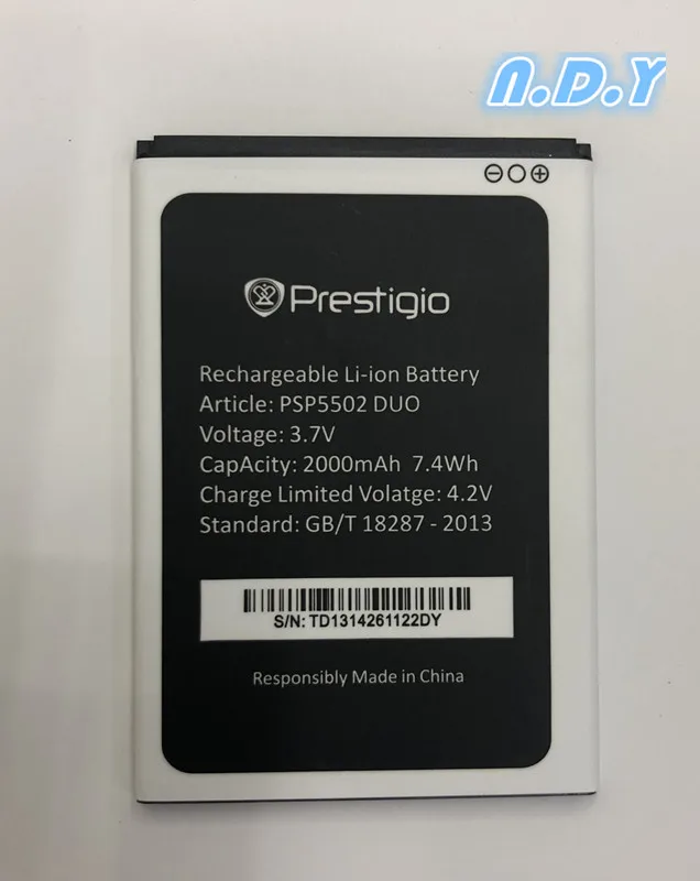 2000mAh psp 5502 DUS запасная батарея Baterij Batterie для Prestigio Wize N3 psp 3507DUO psp 3507 DUO psp 3508 psp 5502 батареи