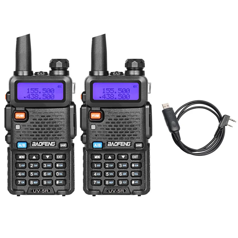 BaoFeng UV-5R портативная рация Двухдиапазонная двухсторонняя радио Pofung 1800 мАч портативная радиоприемопередатчик UV5R ручной Toky Woky uv 5r - Цвет: Камуфляж